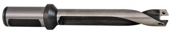 Allied Machine and Engineering - 0.5512" to 0.5902" Diam 3xD 45mm Max Depth Helical Flute Spade Drill - Exact Industrial Supply