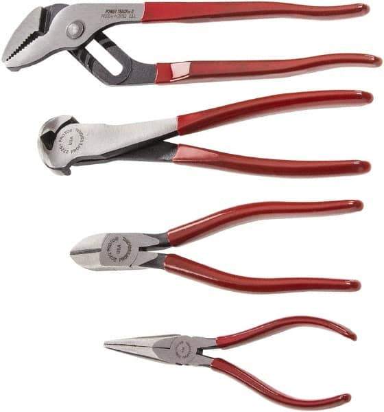 Proto - 4 Piece Plier Set - Exact Industrial Supply