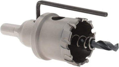 Value Collection - 1-3/8" Diam, 1" Cutting Depth, Hole Saw - Carbide-Tipped Saw - Exact Industrial Supply