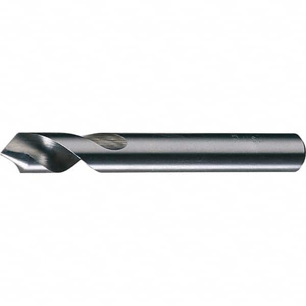 Chicago-Latrobe - 1" Body Diam, 90°, 6" OAL, High Speed Steel Spotting Drill - Exact Industrial Supply