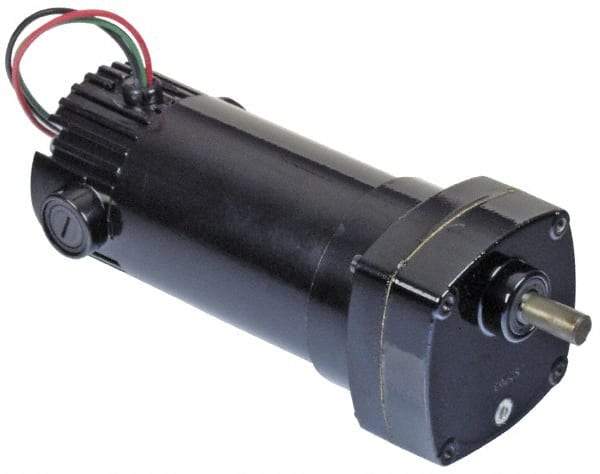 Bison Gear - 90 VDC, 19 RPM, 95.5:1 Gear Ratio, Parallel Gearmotor - 150 Torque, 1/20 hp, TENV Enclosure - Exact Industrial Supply