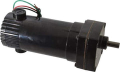 Bison Gear - 90 VDC, 139 RPM, 12.9:1 Gear Ratio, Parallel Gearmotor - 42 Torque, 1/10 hp, TENV Enclosure - Exact Industrial Supply