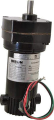Bison Gear - 90 VDC, 139 RPM, 12.9:1 Gear Ratio, Parallel Gearmotor - 20 Torque, 1/20 hp, TENV Enclosure - Exact Industrial Supply