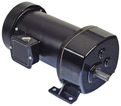 Bison Gear - 90 VDC, 144 RPM, 11.8:1 Gear Ratio, Parallel Gearmotor - 101 Torque, TENV Enclosure - Exact Industrial Supply