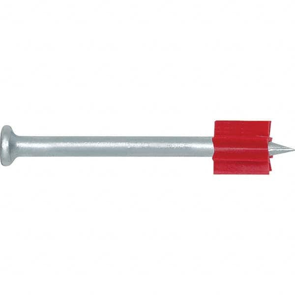 DeWALT Anchors & Fasteners - Powder Actuated Pins & Threaded Studs Type: Drive Pin Shank Length (Inch): 1-1/2 - Exact Industrial Supply