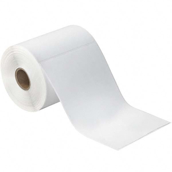 Value Collection - Pack of 12 Rolls, 230 Labels per Roll, 4" x 6-1/2" White Paper Thermal Labels - Exact Industrial Supply