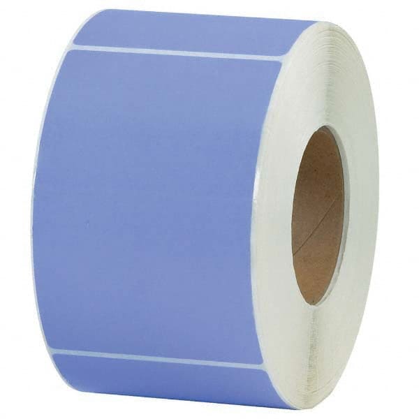 Value Collection - Pack of 4 Rolls, 1,000 Labels per Roll, 4" x 6" Purple Topcoated Facestock Thermal Labels - Exact Industrial Supply