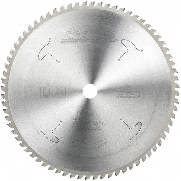 Amana Tool - 10" Diam, 5/8" Arbor Hole Diam, 60 Tooth Wet & Dry Cut Saw Blade - Carbide-Tipped, Clean Action, Standard Round Arbor - Exact Industrial Supply