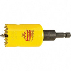 Starrett - 1-9/16" Diam, 2" Cutting Depth, Hole Saw - High Speed Steel Saw, Toothed Edge - Exact Industrial Supply