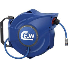 CEJN - 55' Spring Retractable Safety Hose Reel - 232 psi, Hose Included - Exact Industrial Supply