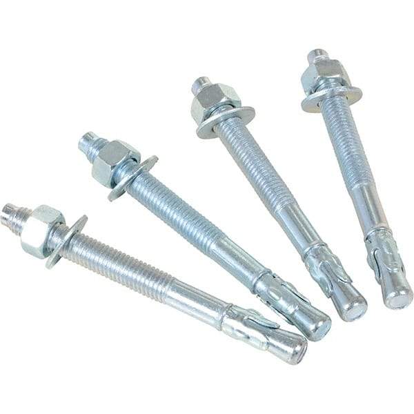 Vestil - Concrete Anchors Type: Screw Anchor Diameter (Inch): 1/2 - Exact Industrial Supply