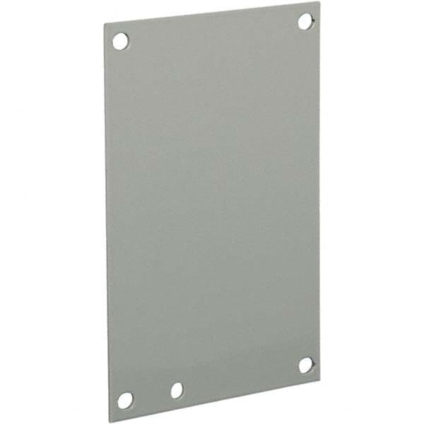 Wiegmann - Electrical Enclosure Panels Panel Type: Back Panel Material: Steel - Exact Industrial Supply