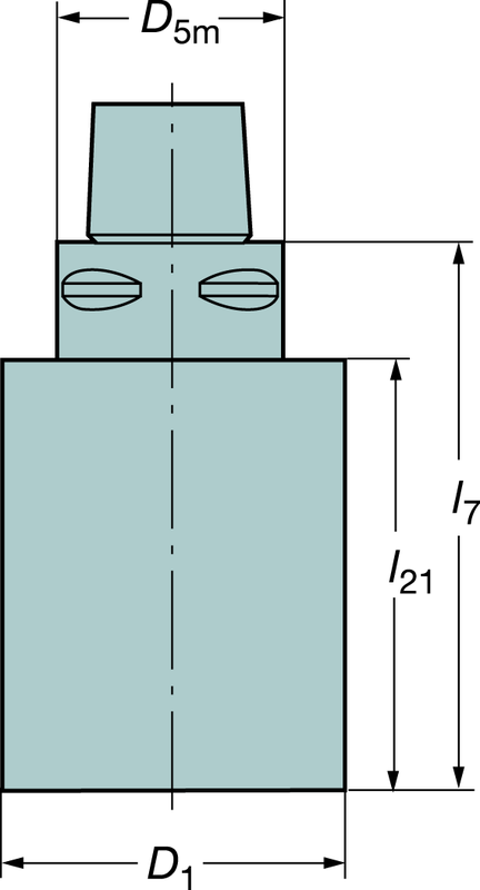 C43915040120B CAPTO BLANK - Exact Industrial Supply