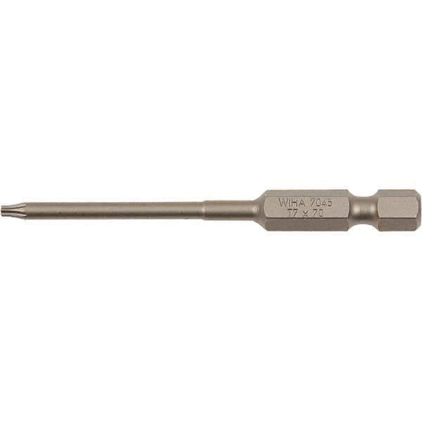 Wiha - T6 Power Bit - 2-3/4" OAL - Exact Industrial Supply