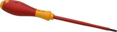 Wiha - Standard Slotted Screwdriver - Ergonomic Handle - Exact Industrial Supply