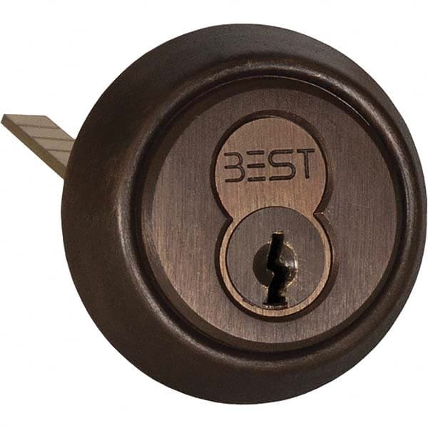 Best - 6, 7 Pin Best I/C Core Rim Cylinder - Exact Industrial Supply