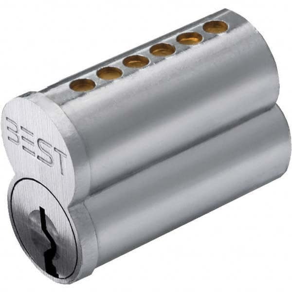 Best - 6, 7 Pin Best I/C Core Cylinder Small Format IC - Exact Industrial Supply