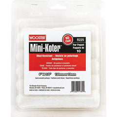 Wooster Brush - Paint Roller Covers   Type: Mini Roller    Nap Size (Inch): 3/8 - Exact Industrial Supply