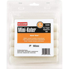 Wooster Brush - Paint Roller Covers   Type: Mini Roller    Nap Size (Inch): 0 - Exact Industrial Supply