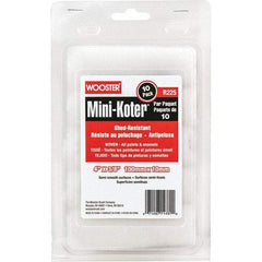 Wooster Brush - Paint Roller Covers   Type: Mini Roller    Nap Size (Inch): 3/8 - Exact Industrial Supply
