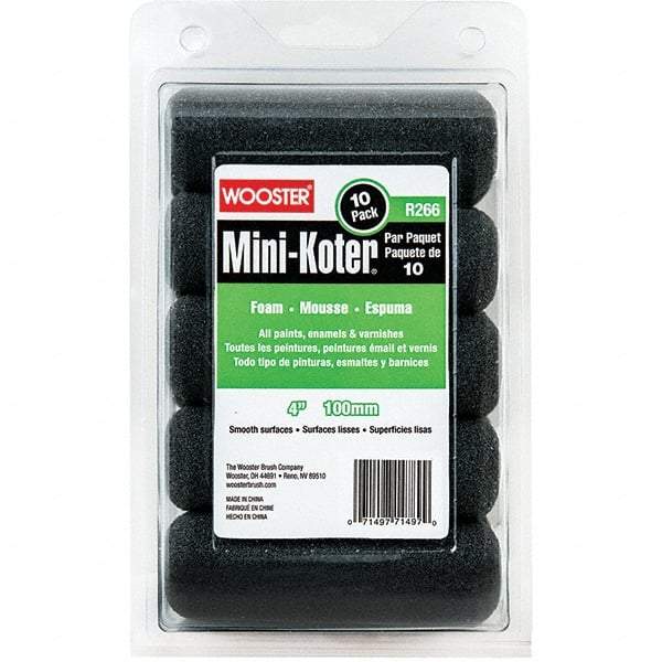 Wooster Brush - Paint Roller Covers Type: Mini Roller Nap Size (Inch): 0 - Exact Industrial Supply