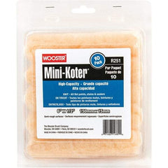 Wooster Brush - Paint Roller Covers   Type: Mini Roller    Nap Size (Inch): 1/2 - Exact Industrial Supply