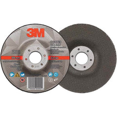 3M - Depressed-Center Wheels Wheel Diameter (Inch): 5 Wheel Thickness (Inch): 1/8 - Exact Industrial Supply