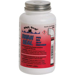 Black Swan - Threaded Pipe Sealants Container Type: Can Container Size: 1/2 Pt. - Exact Industrial Supply