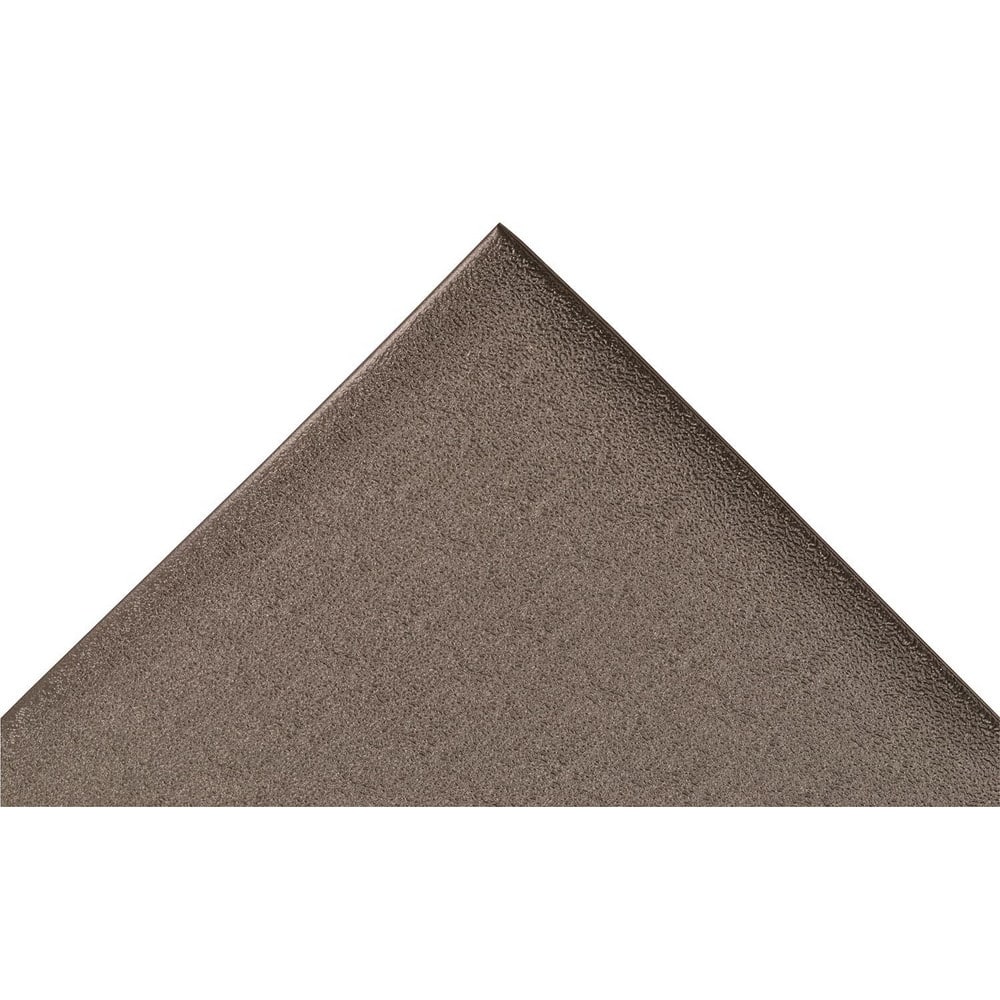 Anti-Fatigue Mat: 144.0000″ Length, 36.0000″ Wide, 5/8″ Thick, Closed Cell Polyvinylchloride, Beveled Edge, Medium Duty Pebbled, Black, Dry