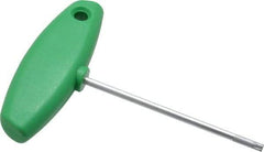 Wiha - T20 Torx Key - T-Handle, 100mm Length Under Head - Exact Industrial Supply