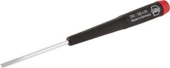 Wiha - Precision Slotted Screwdriver - Ergonomic Handle - Exact Industrial Supply