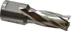 Hougen - 9/16" Diam x 1" Deep High Speed Steel Annular Cutter - Exact Industrial Supply