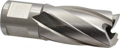 Hougen - 13/16" Diam x 1" Deep High Speed Steel Annular Cutter - Exact Industrial Supply