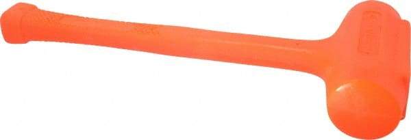 Stanley - 5 Lb Head, 19-5/8" Long Sledge Hammer - 2-55/64" Face Diam, 7-1/8" Long Head, Fiberglass Handle - Exact Industrial Supply