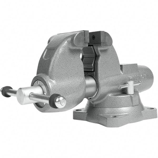 Wilton - Bench & Pipe Combination Vises Jaw Width (Inch): 4-1/2 Jaw Opening Capacity (Inch): 6 - Exact Industrial Supply
