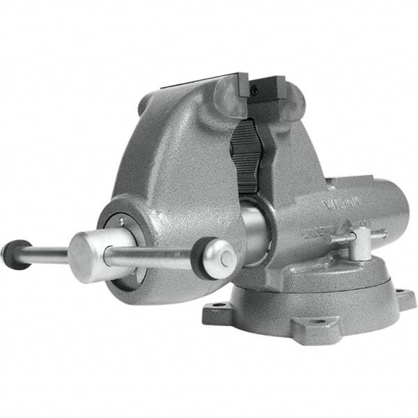 Wilton - Bench & Pipe Combination Vises Jaw Width (Inch): 5 Jaw Opening Capacity (Inch): 7 - Exact Industrial Supply