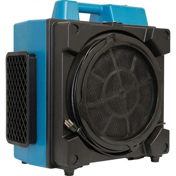 XPower Manufacturing - Self-Contained Electronic Air Cleaners Type: HEPA & Active Carbon Filter Room Air Purifier Width (Decimal Inch): 12.3000 - Exact Industrial Supply