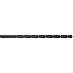 7/16X400MM OAL XL SS DRILL-BLK - Exact Industrial Supply