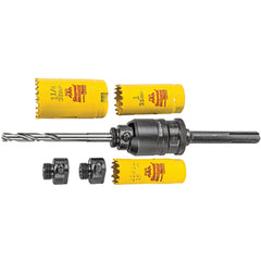 A6-9 Arbor Kit w/Fast Cut Hole Saw SDS Shank - Exact Industrial Supply