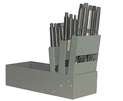 16 Pc. 49/64" - 1" by 64ths HSS Surface Treated TS Drill Set - Exact Industrial Supply