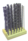 25 Pc. HSS Extra Long Straight Shank Drill Set - Exact Industrial Supply