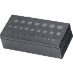 Cutting Tool Stand - Holds 1/4″ Shank Carbide Burr - Exact Industrial Supply