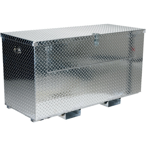 Alum Tool Box Fork Pockets-Front Door 24 × 48 - Exact Industrial Supply