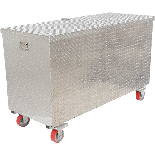 Alum Tool Box Front Door -Casters 30 × 60 - Exact Industrial Supply
