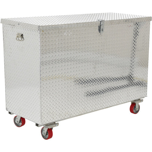 Aluminum Tool Box -Casters 36 × 60 - Exact Industrial Supply
