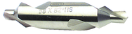 #7 82° High Speed Steel Center Drill-Plain - Exact Industrial Supply