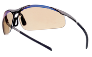 CONTOUR, ESP Lens, Silver Metal Fr ESP PC AS Silver Metal - Exact Industrial Supply