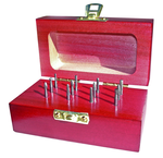 Set 1010; 12 Piece Carbide Burr Set with 1/4 In. Diameters; Double Cut - Exact Industrial Supply