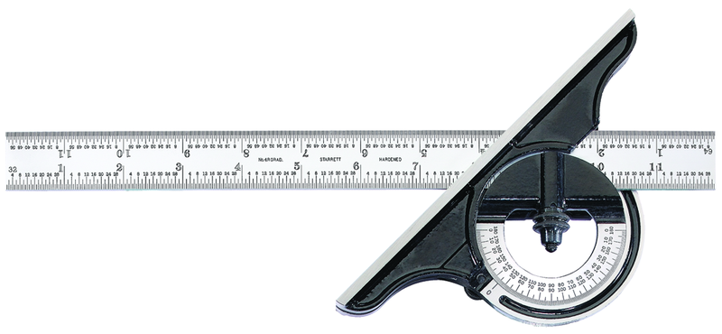 C491-12-4R BEVEL PROTRACTOR - Exact Industrial Supply