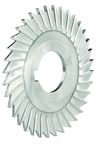3 x 3/32 x 1 - Cobalt - Straight Side Tooth Slitting - 32T - TiCN Coated - Exact Industrial Supply
